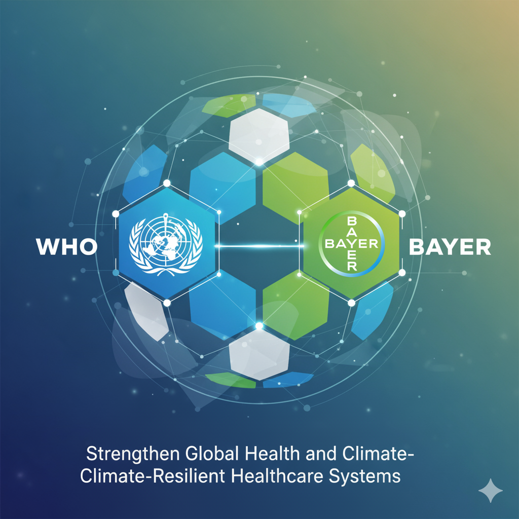 WHO and Bayer Partner to Strengthen Global Health and Climate-Resilient Healthcare Systems